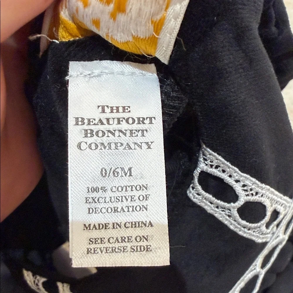 The Beaufort Bonnet Company Black and White Dress